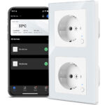 CURRYSMARTER WLAN Smart Schuko Steckdose 13A 2 Fach