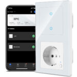 CURRYSMARTER WLAN Smart Steckdose 13A & 2Fach 1Weg WLAN Smart Lichtschalter 10A