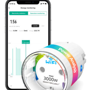 CURRYSMARTER Smart WLAN Mini Steckdose 13A mit Strommessung