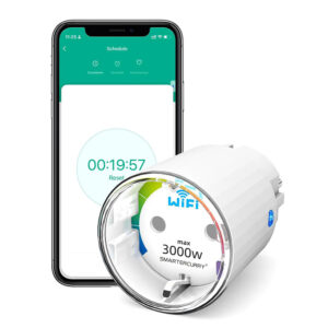 CURRYSMARTER Smart WLAN Mini Steckdose 13A mit Strommessung