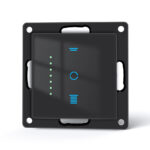 CURRYSMARTER Gen6.1 WLAN Rollladenschalter Schwarz (ohne Rahmen)
