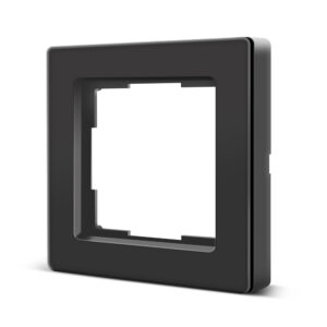 CURRYSMARTER 1Fach Kristallglasrahmen Schwarz