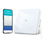 CURRYSMARTER Zigbee Smart Lichtschalter 1 Weg, Kein Neutralleiter Erforderlich