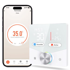 CURRYSMARTER×LincoSoft Smart Thermostat Boiler WLAN Raumthermostat 5A