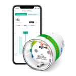 CURRYSMARTER Zigbee Smarte Steckdose mit Strommessung & Energieüberwachung 13A